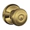 Schlage Schlage Georgian Antique Brass Privacy Lockset 1-3/4 in. F40VGEO609 - alternate 1